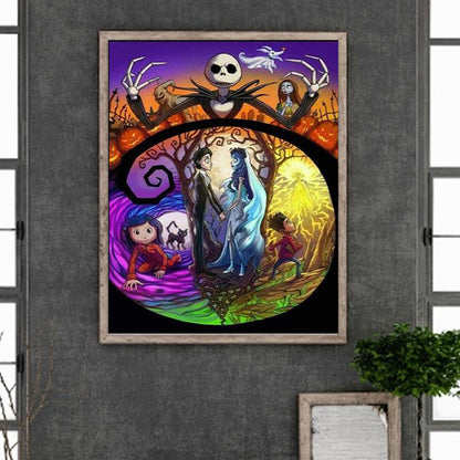 Zombie Bride - Full Round Drill Diamond Painting 50*60CM