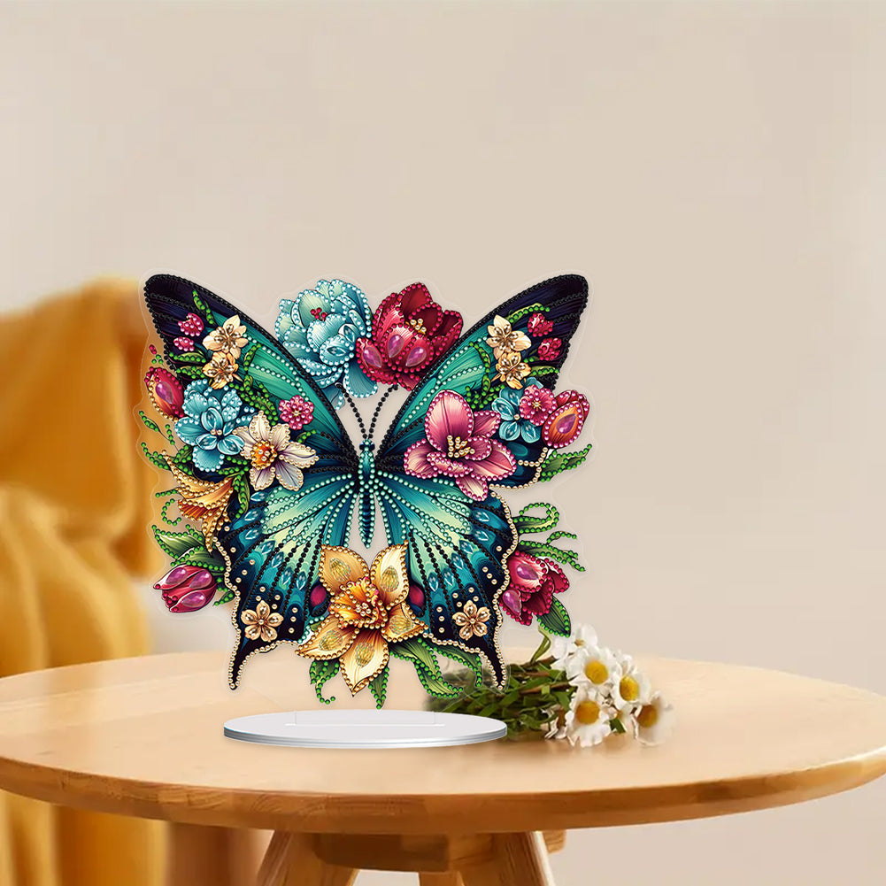 Butterfly Diamond Painting Desktop Ornaments for Home Office Desktop Decor