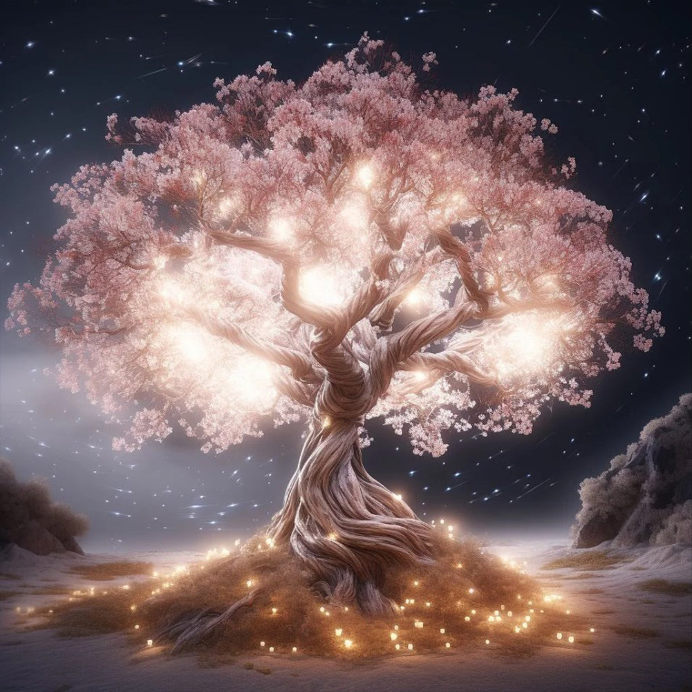 Life Tree - Full Round Drill Diamond Painting 30*30CM