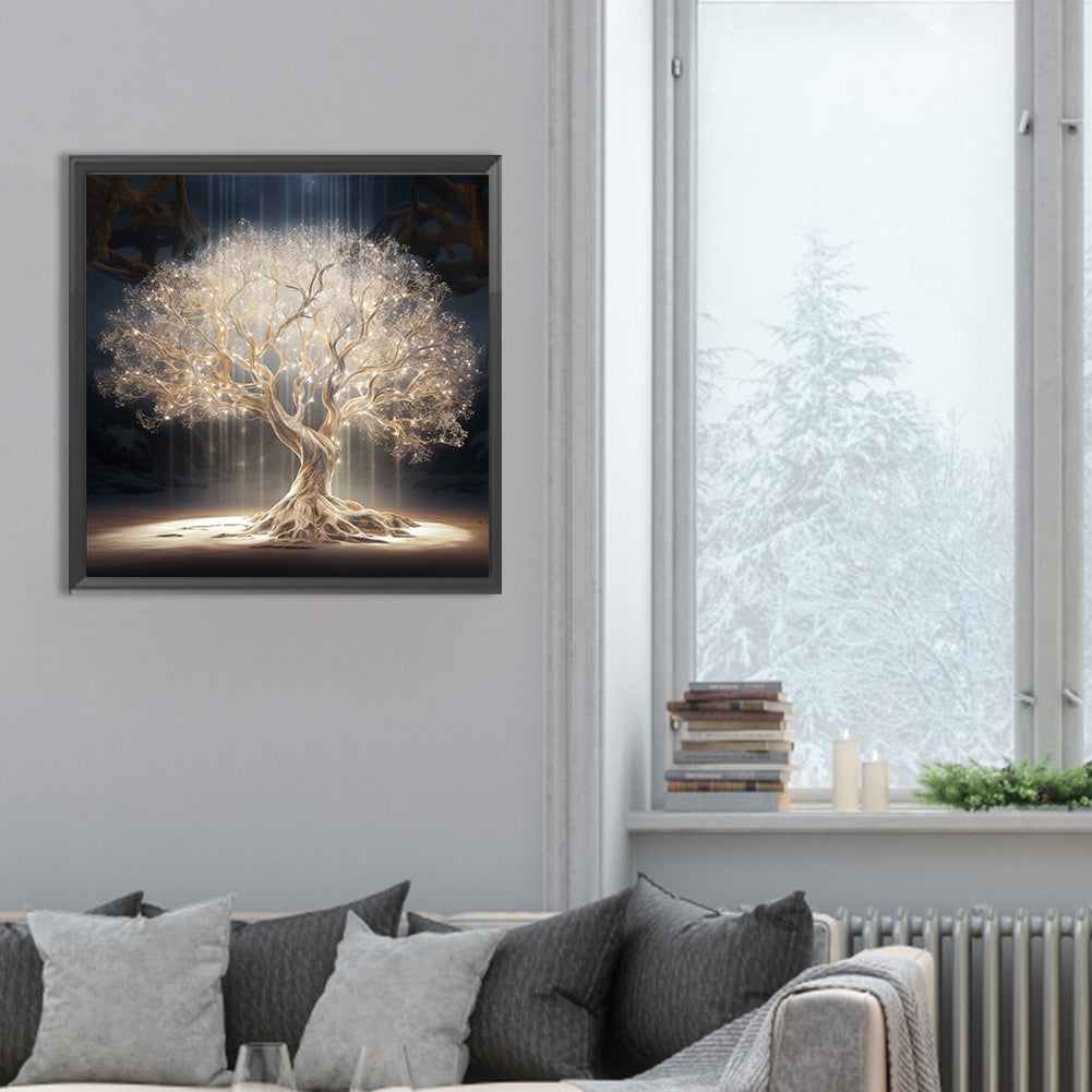 Life Tree - Full Round Drill Diamond Painting 30*30CM