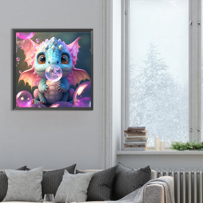Bubble Bobble - Full Round Drill Diamond Painting 30*30CM