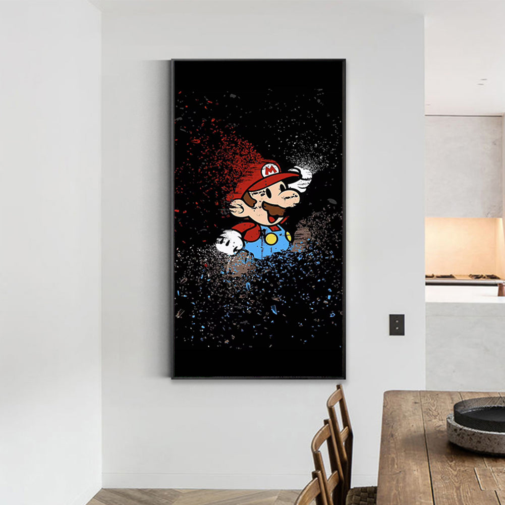 Mario - Full Round Drill Diamond Painting 30*50CM