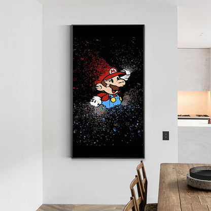 Mario - Full Round Drill Diamond Painting 30*50CM