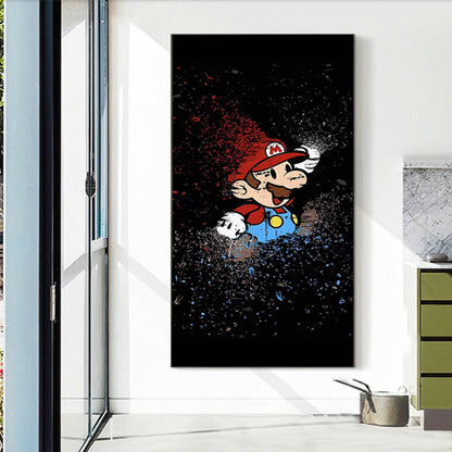 Mario - Full Round Drill Diamond Painting 30*50CM
