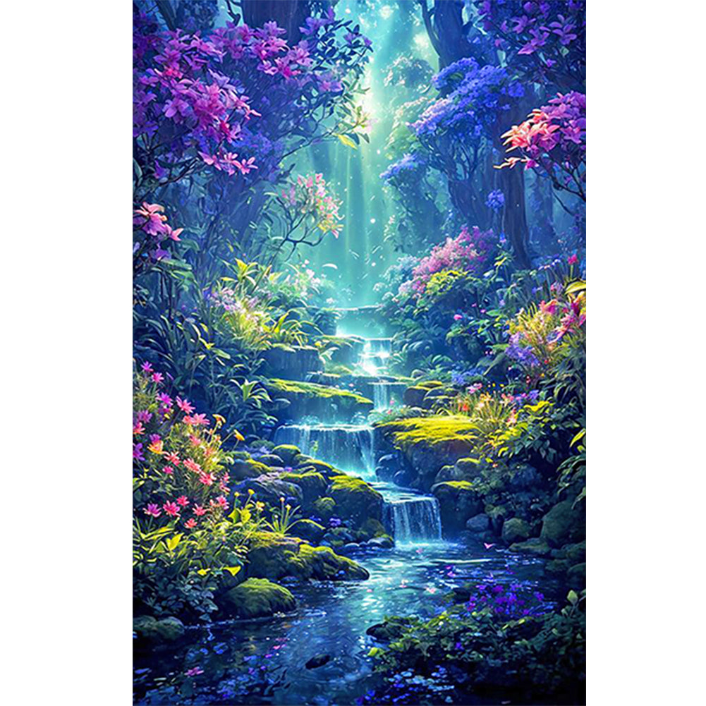 Jungle Secret - Full Round Drill Diamond Painting 40*60CM