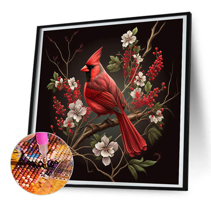 Cardinal - Full Round Drill Diamond Painting 30*30CM