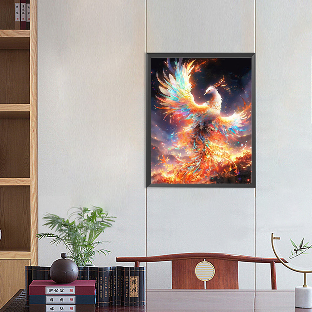 Phoenix - Full Round Drill Diamond Painting 40*50CM