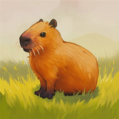 Kapibala - 11CT Stamped Cross Stitch 40*40CM