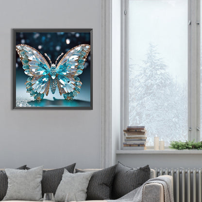 Butterfly - Full Round Drill Diamond Painting 30*30CM