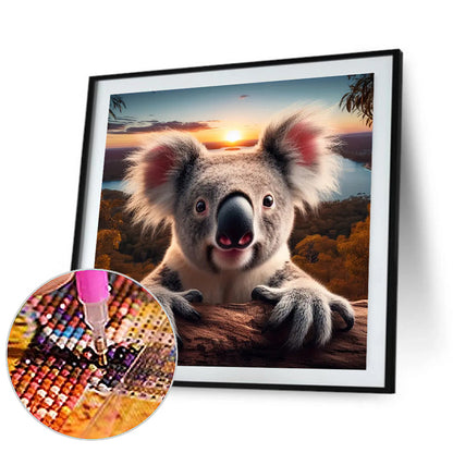 Koala - Full Round Drill Diamond Painting 40*40CM