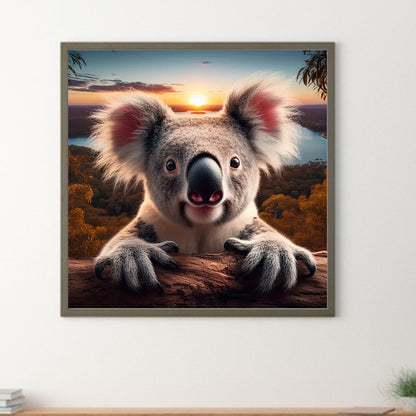 Koala - Full Round Drill Diamond Painting 40*40CM