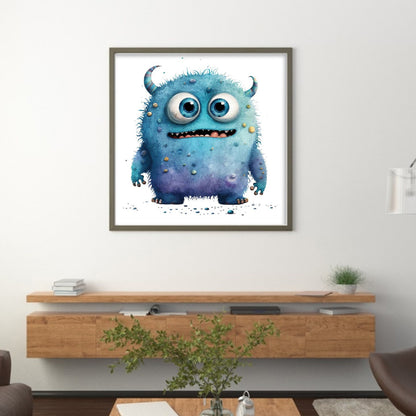 Monster - 11CT Stamped Cross Stitch 50*50CM