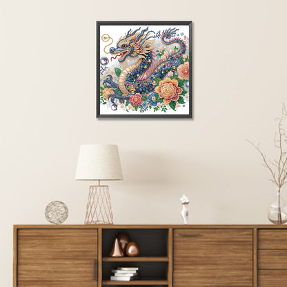 Gorgeous Dragon - Special Shaped Drill Diamond Painting 30*30CM
