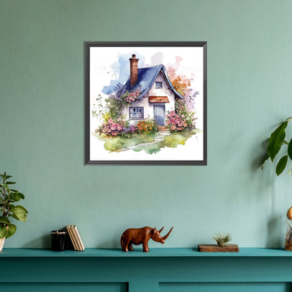 Country Cabin - Full Round Drill Diamond Painting 30*30CM
