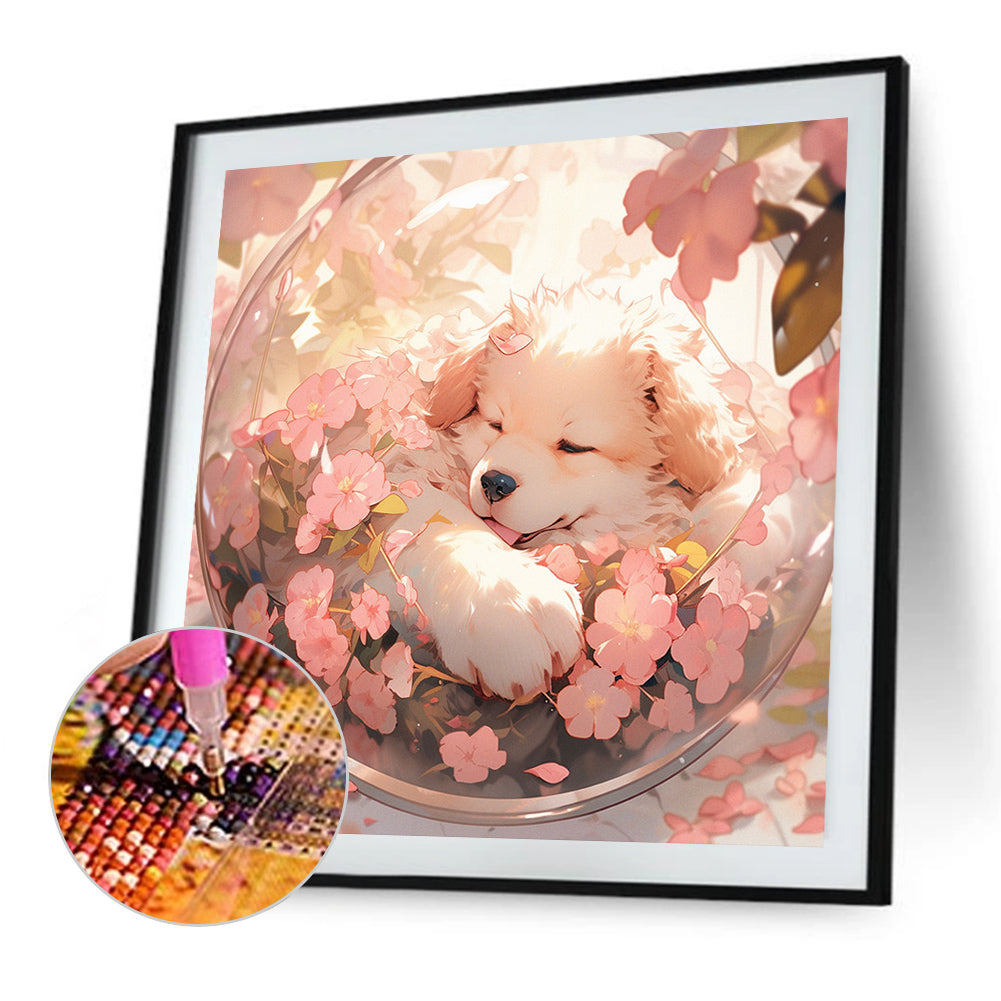 Dog - Full Square Drill Diamond Painting 40*40CM