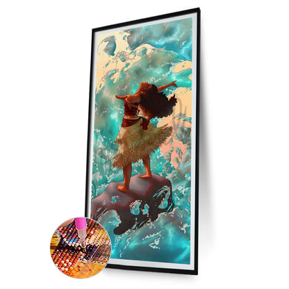 Moana - Full Round Drill Diamond Painting 30*70CM
