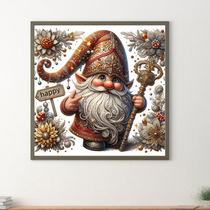 Bejeweled Goblin - Full Round Drill Diamond Painting 30*30CM