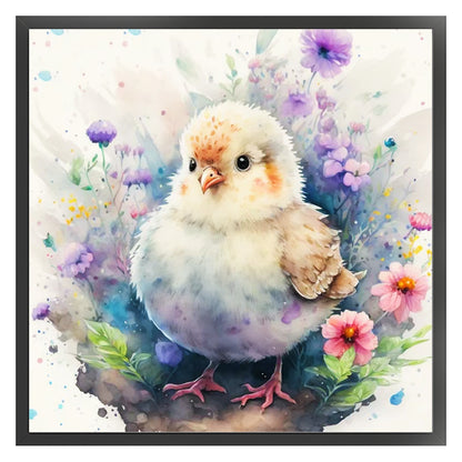 Zodiac Sign - Rooster - 11CT Stamped Cross Stitch 40*40CM
