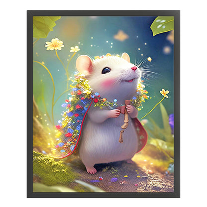 Zodiac Sign - Rat - 11CT Stamped Cross Stitch 40*50CM