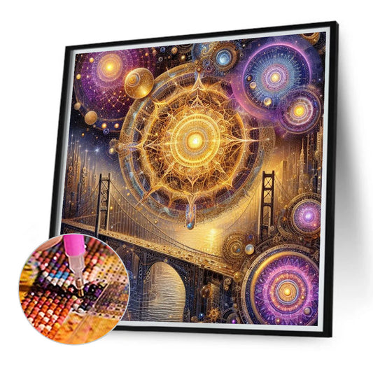 Kaleidoscope World - Full Round Drill Diamond Painting 40*40CM