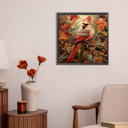 Cardinal - Full Round Drill Diamond Painting 30*30CM