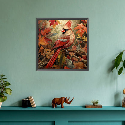 Cardinal - Full Round Drill Diamond Painting 30*30CM