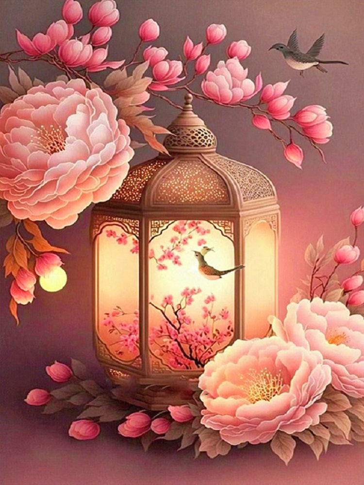 Lanterns - Full Round Drill Diamond Painting 40*50CM
