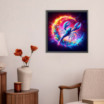 Vibe Scorpion - Full Round Drill Diamond Painting 30*30CM
