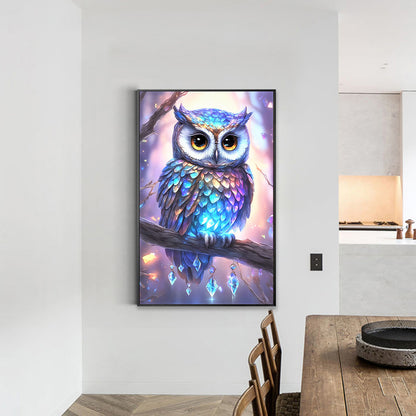 Fantasy Owl - Full Round Drill Diamond Painting 40*60CM