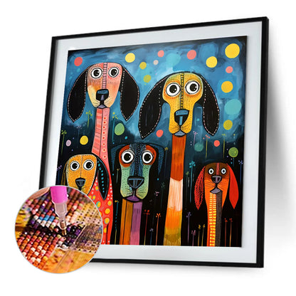 Color Puppy - Full Round Drill Diamond Painting 30*30CM