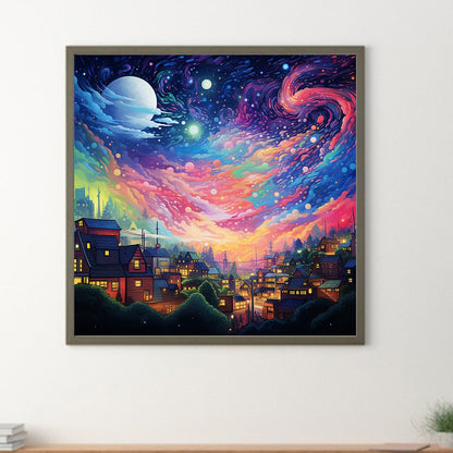 Fantasy World¡¤Dream Night - Full Round Drill Diamond Painting 30*30CM