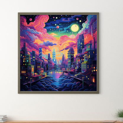 Fantasy World¡¤Silent Night - Full Round Drill Diamond Painting 30*30CM