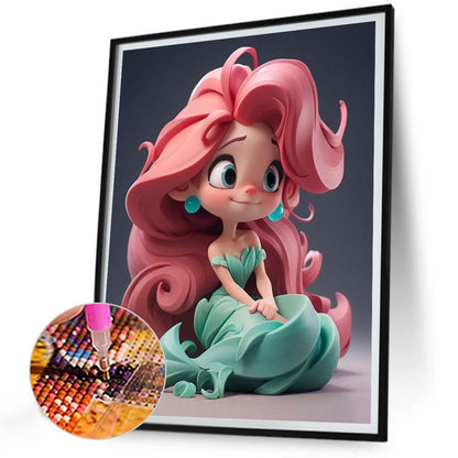 Sweet Princess - Full Round Drill Diamond Painting 30*40CM