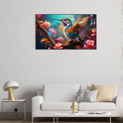 Hummingbird - Full Round Drill Diamond Painting 70*40CM