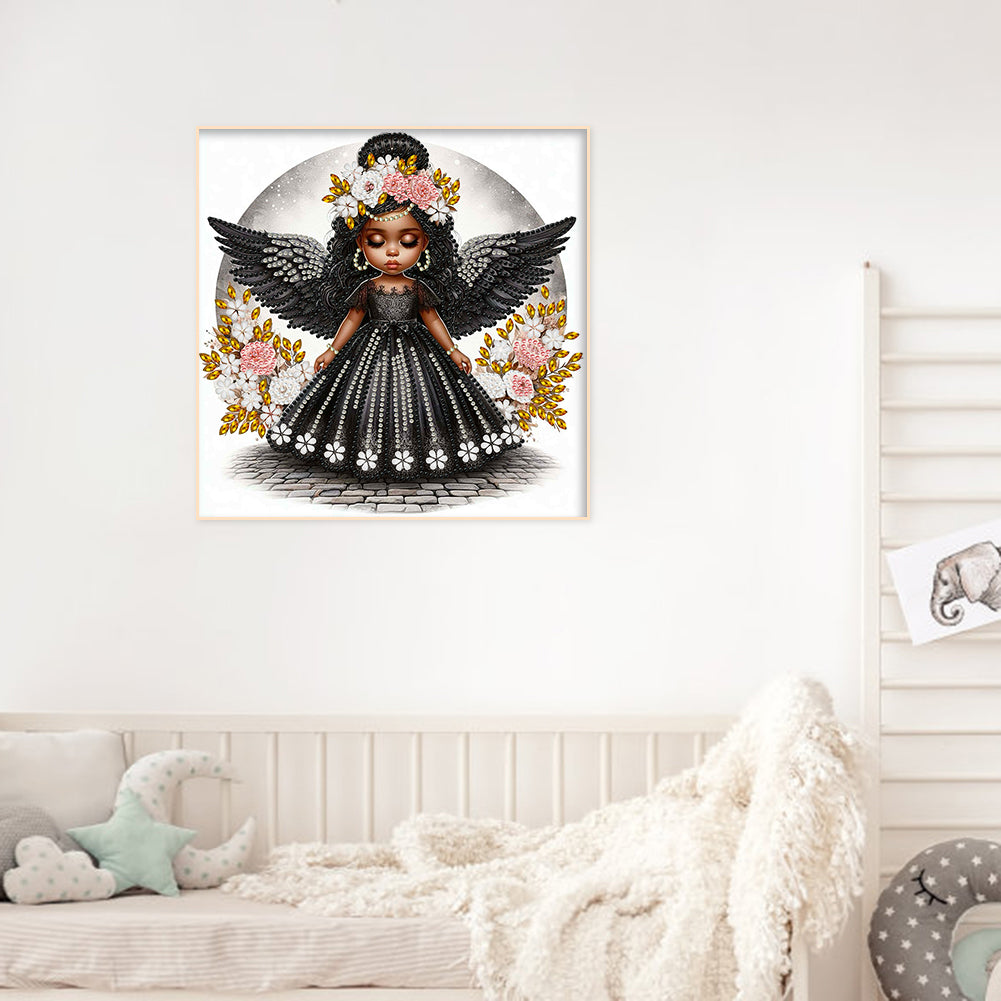 Angel Child - Special Shaped Drill Diamond Painting 30*30CM