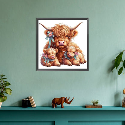 Yak - Full Round Drill Diamond Painting 30*30CM