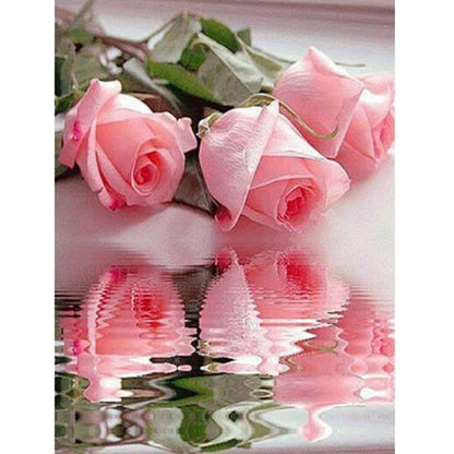 Rose - Full Round Drill Diamond Painting 40*30CM