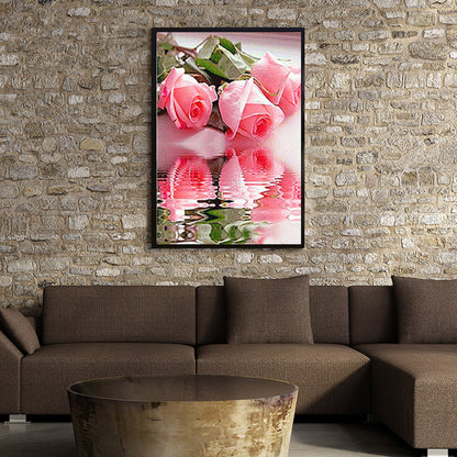 Rose - Full Round Drill Diamond Painting 40*30CM