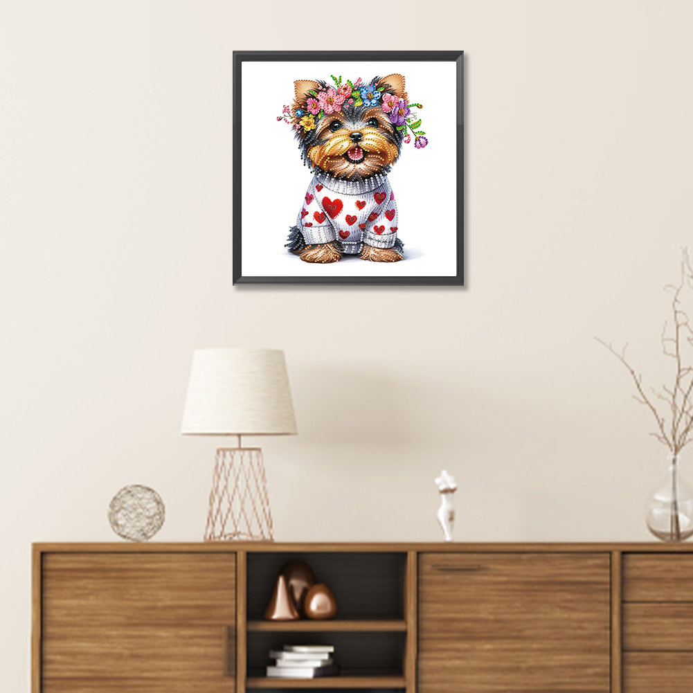 Garland Yorkshire - Special Shaped Drill Diamond Painting 30*30CM