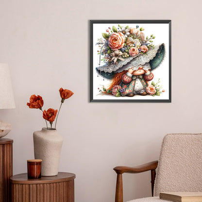 Easter Gnome - Full Round Drill Diamond Painting 30*30CM