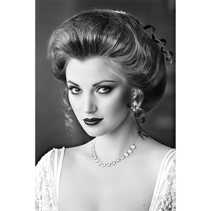 Jane Seymour - Full Round Drill Diamond Painting 30*45CM