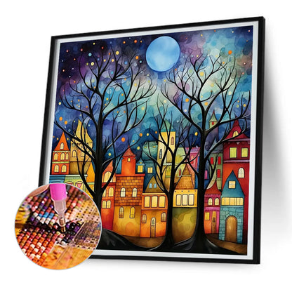 Color House - Full Round Drill Diamond Painting 30*30CM