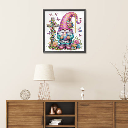 Easter Cross Gnome - Special Shaped Drill Diamond Painting 30*30CM