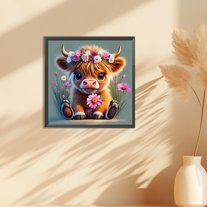 Yak - Full Round Drill Diamond Painting 30*30CM