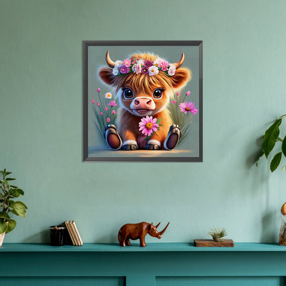 Yak - Full Round Drill Diamond Painting 30*30CM
