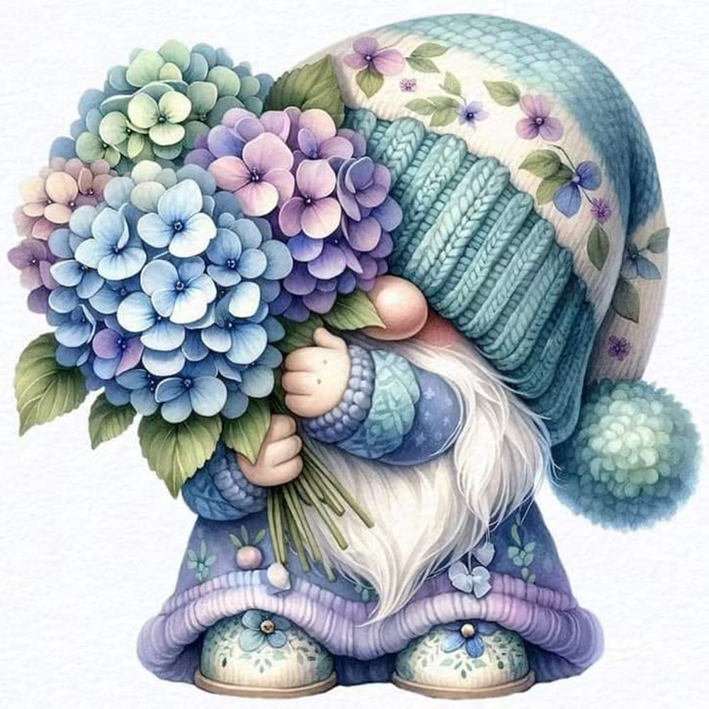 Little Dwarf - Full Round Drill Diamond Painting 30*30CM