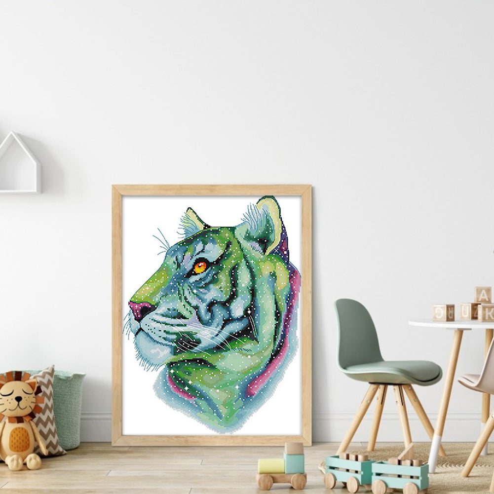 From The Planet Pandora - 14CT Stamped Cross Stitch 34*44CM(Joy Sunday)