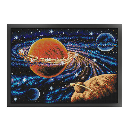 Milky Way - 14CT Stamped Cross Stitch 45*32CM(Joy Sunday)