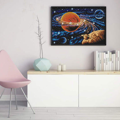 Milky Way - 14CT Stamped Cross Stitch 45*32CM(Joy Sunday)