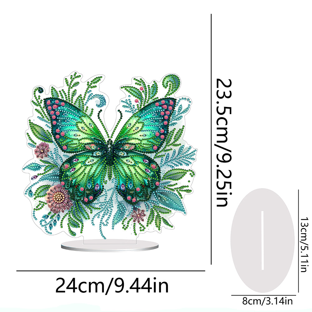 Butterfly Desktop Diamond Art Kits Diamond Art Tabletop Decor Home Office Decor